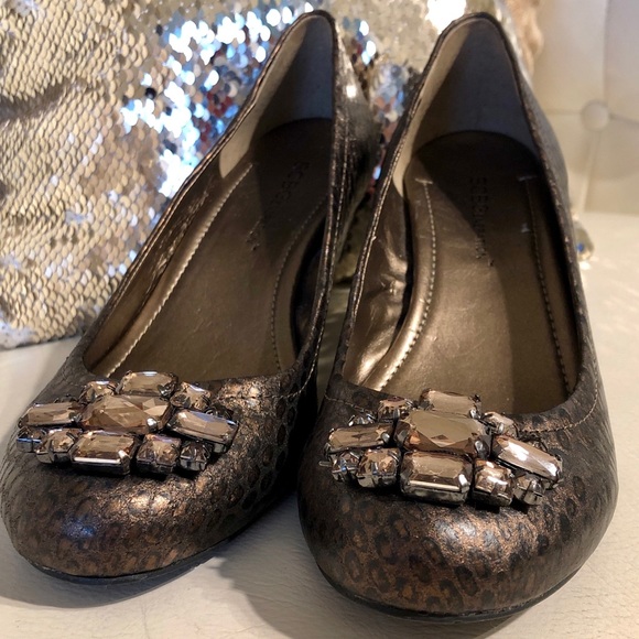 BCBG Wedges - Jeweled - Picture 1 of 8
